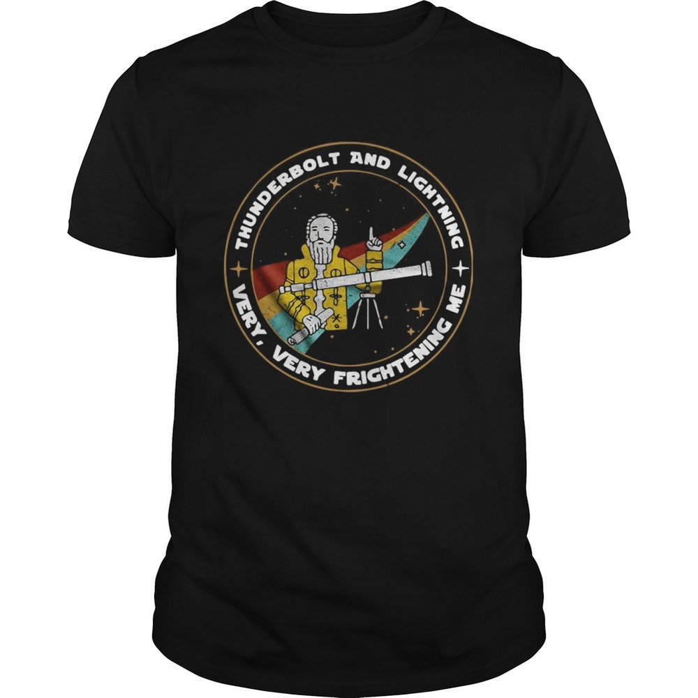 Thunderbolt And Lightning Very Frightening Graphic T-Shirt